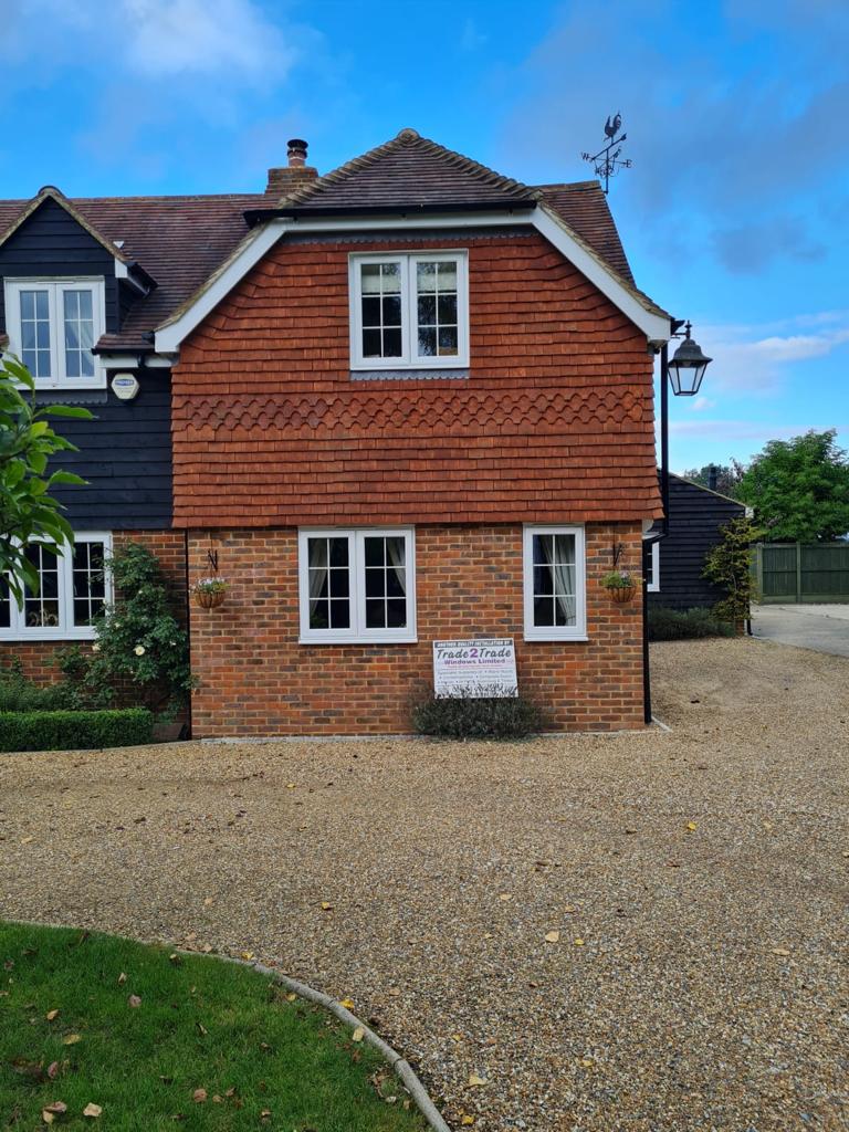 hardwood white windows in kent