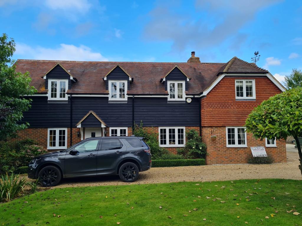 white hardwood windows in kent