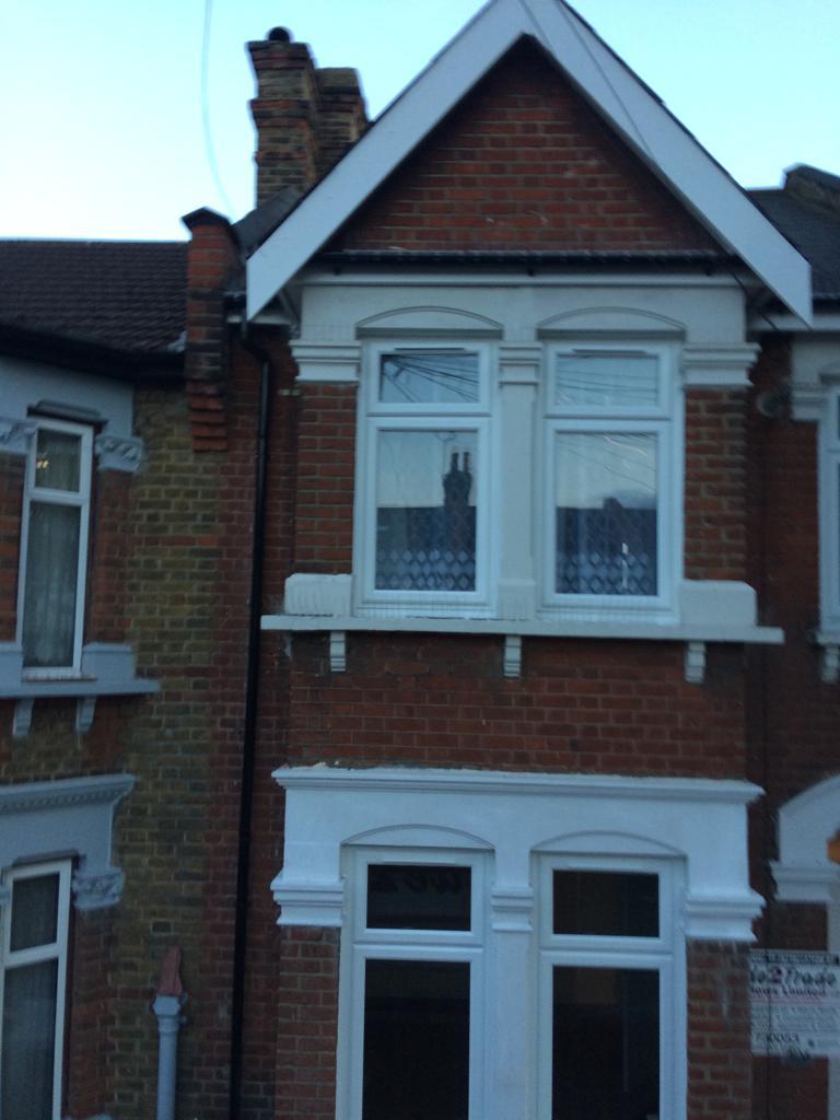white double glazed window in east london