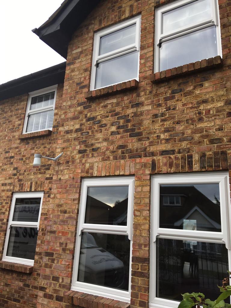 white upvc windows kent